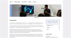 Desktop Screenshot of institute-ny.org